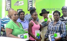 Group of LIME winners in the LIME Upgrade Christmas promotion