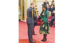 Laura Serrant receives OBE 