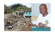 Letang and Pichlin village, damaged by Hurricane Maria