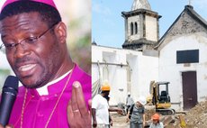 Bishop Malzaire and Cathedral