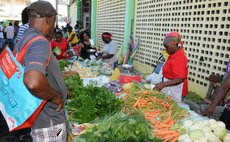 At the Roseau market on Market Day with a Difference 29 October 2016