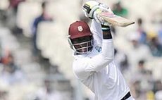 Marlon Samuels drives