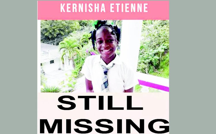 Missing child poster