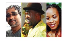 Phillip, Webb and Michele- some members of Music a Nou All Stars