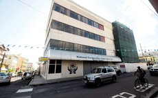 NCCU building at corner of Cork Street and Independence Street , Roseau