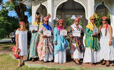 Attendees of the national dress workshop