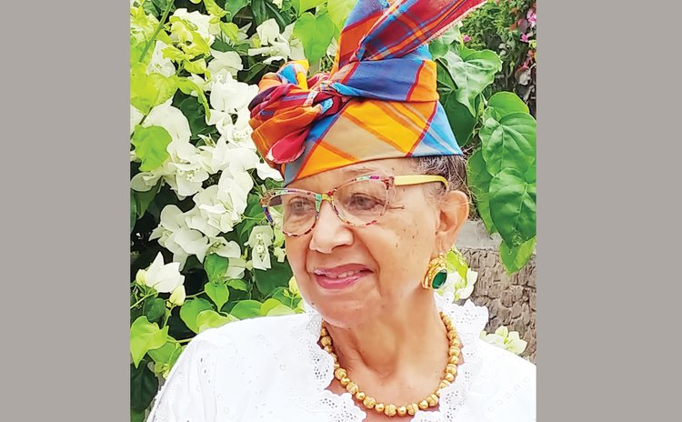 Expert on Dominica's National Dress- Ms. Aileen Burton