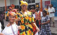 Part of the 2013 National Dress Parade