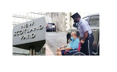Sign outside New Scotland Yard and Choksi