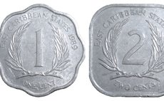 EC 1 and 2 cents coins