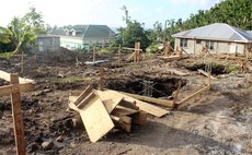 Construction at Union Estate, Pointe Michel