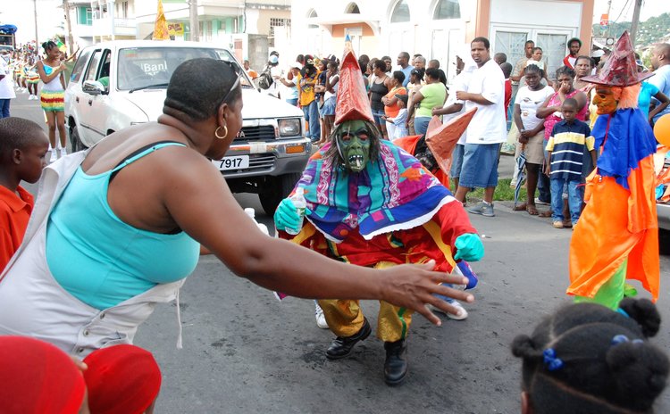 Confronting Colihaut Ban Mové at Carnival