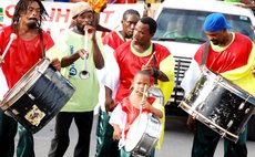 Traditional Musicians at  opening of carnival