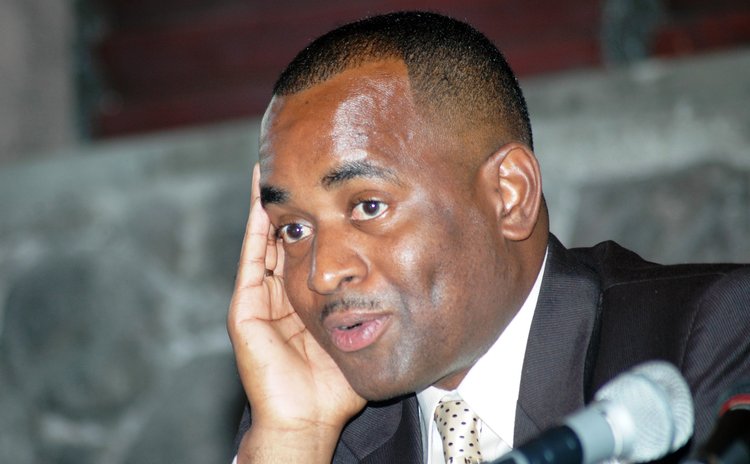 Roosevelt Skerrit, prime minister of the Commonwealth of Dominica