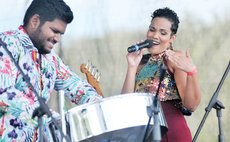 Jazz & Creole featured pannist Johan Chuckeree of Trinidad and Tobago