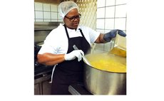 Pearl Pinnard at work