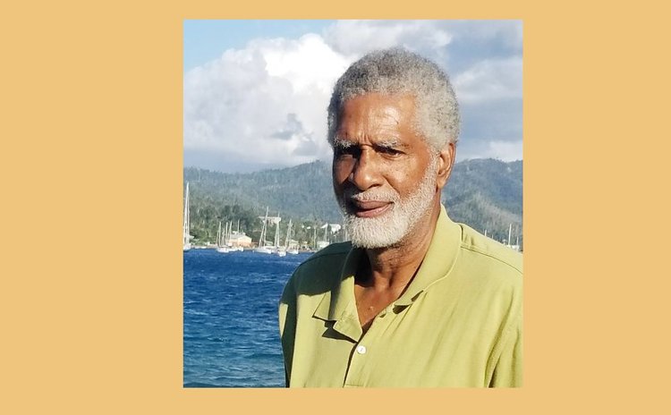 Patrick Pemberton played, coached and managed in Dominica's basketball. Photo by Yvonne Pemberton