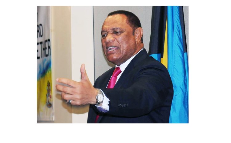 Bahamian Prime Minister Perry Christie