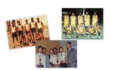 Police Basketball teams (See story for caption details)