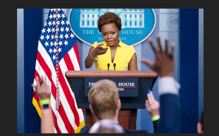 New US White House Press Secretary Karine Jean-Pierre 