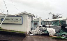 Ross University School of Medicine, just after Hurricane Maria