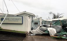 Ross University in Portsmouth Dominica after Hurricane Maria