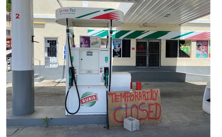 Gas station closure- RUBIS on High Street , Newtown