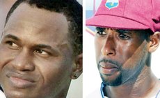 Marlon Samuels and Shane Shillingford