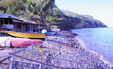 Shore near Bioche on West Coast