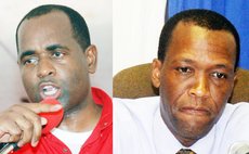 Prime Minister Skerrit and Dr. Thompson Fontaine