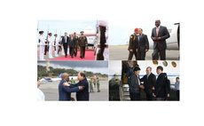 ALBA leaders arrive in Caracas to attend meeting -Skerrit top left (Telesur Photo)