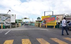 Roseau West Bridge today, 22 May 2016