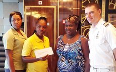 Tour Guide of the Season . Steline Joseph with Shore Ex Manager and family