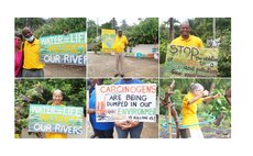 Posters at the 2020 WRD event at Rosalie