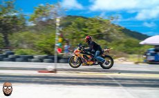 Dominican biker races in St. Lucia
