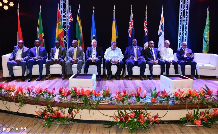 OECS heads of state at the summit