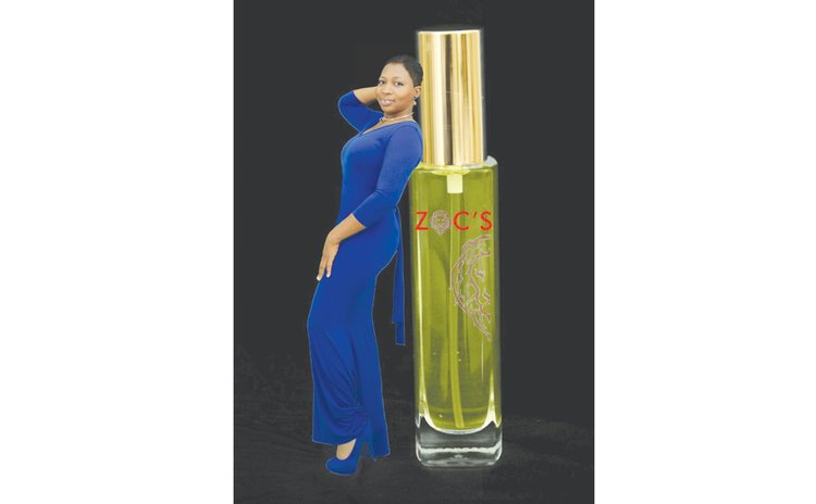 Yolanda Gregoire and Zac's perfume