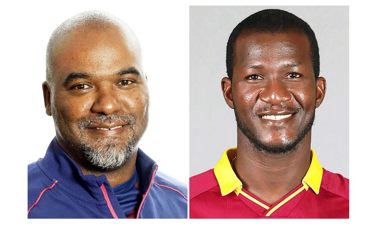 New West Indies Coaches: Coley,left, and Sammy