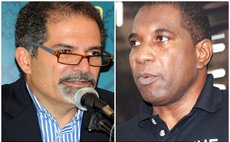 DHTA's president Gregor Nassief,left, and DAIC's president Baptiste